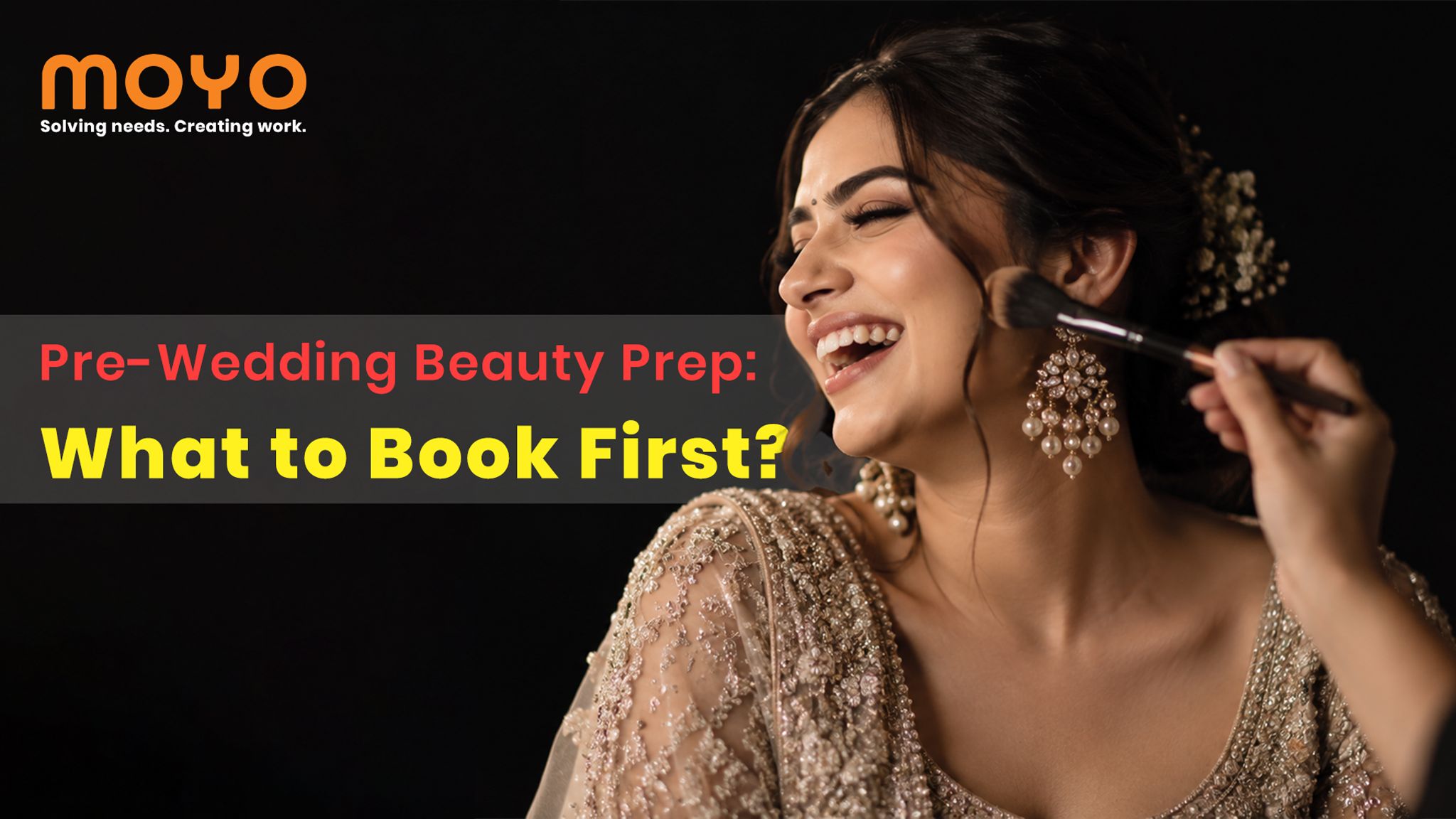 Bride’s pre-wedding beauty prep
